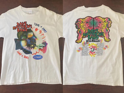 #ad Dave Matthews Band Crash Tour 1997 T Shirt Dave Matthews Band T Shirt $26.99