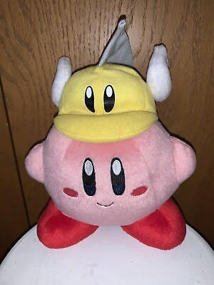 #ad Kirby#x27;s Adventure Cutter Kirby 8” Plush Toy $16.99