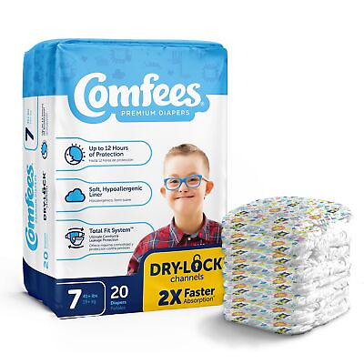 #ad Comfees Baby Baby Diaper Size 7 Over 41 lbs. CMF 7 20 Ct $17.88