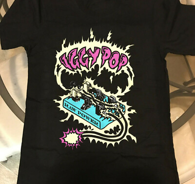 #ad Iggy Pop The Stooges Raw Power Men S 234XL T shirt $17.99