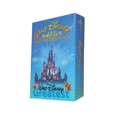 #ad Walt Disney Classics 24 Movies Animation Collection DVD 12 Disc Box Set NEW $21.90