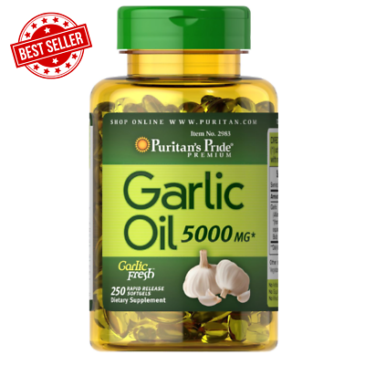 #ad Pure Garlic Pills 5000MG Most Powerful Antibiotic Heal All Infection 250 Count $11.23