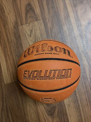 Wilson Evolution Game Basketball 29.5quot; NFHS Indoor Composite Size 7 $38.00