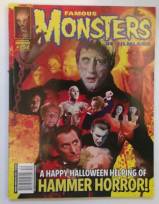 #ad FAMOUS MONSTERS # 252 Very Fine Hammer Films $11.00