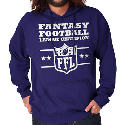 Fantasy Football Champion Sports Draft Team Mens Hooded Sweatshirts Hoodie Tops $23.99