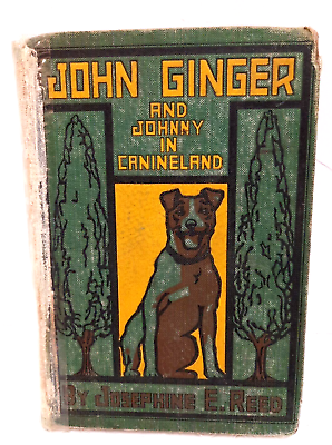 #ad John Ginger amp; Johnny in Canineland by Josephine Reed 1916 Hardcover ANTIQUE $18.99