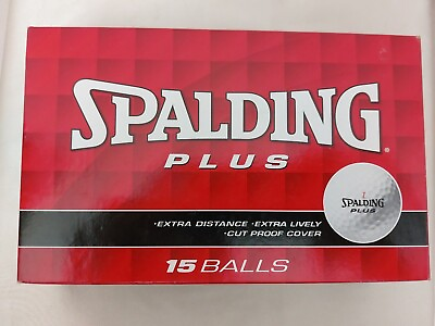 #ad #ad SPALDING PLUS 15 PACK VINTAGE BALLS NEW IN THE BOX SEALED $11.99