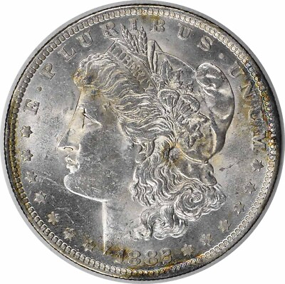 #ad 1882 O S VAM 4 Morgan Silver Dollar O S Recessed BU Uncertified #209 $294.00