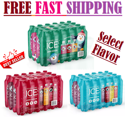 #ad Sparkling Ice Fruit Frenzy Variety Pack 17 fl. oz. 24 pk. Choose Your Flavor. $27.20