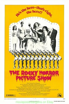#ad ROCKY HORROR PICTURE SHOW MOVIE POSTER 10x15 Inch Repro PHOTO TIM CURRY $12.00