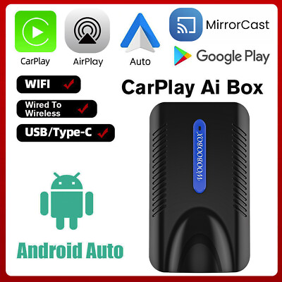 #ad Carlink Wireless to CarPlay Android Auto AI Box Multimedia OEM Car Play Adapter $49.99