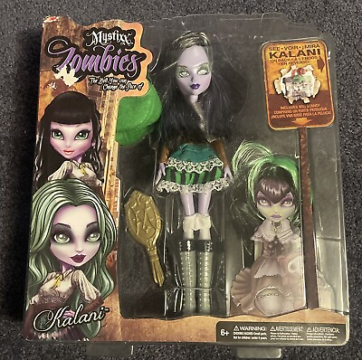 #ad Mystixx Zombies Kalani 2 Faced Doll The Doll You Can Change the Face Rare New $44.00