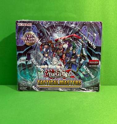 #ad Yu Gi Oh Tactical Masters Booster Box Sealed $38.95