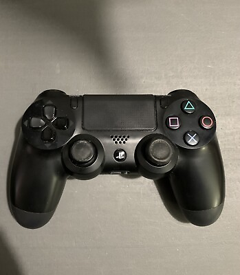 #ad Sony DualShock 4 Controller ONLY BLACK Sony PlayStation 4 $19.00