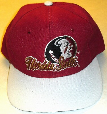 #ad Florida State Seminoles Mens The Game 90s Vintage Snapback hat Ncaa $26.39