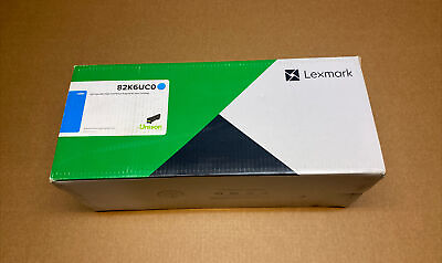 #ad Genuine Lexmark 82K6UC0 Ultra High Yield Cyan Toner 55K pages for CX860 AU $700.00