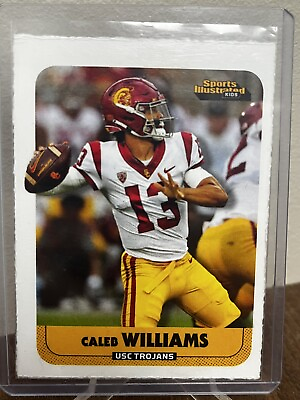 #ad CALEB WILLIAMS ROOKIE SI FOR KIDS SPORTS Illustrated 2023 Rare USC Bears $9.99