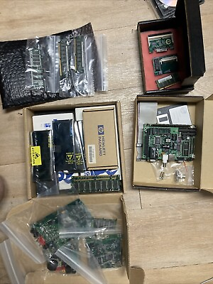 #ad Huge lot of vintage brand new apple and Hewlett Packard parts ⭐️⭐️⭐️ $200.00