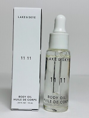#ad #ad Lake amp; Skye 11 11 Body Oil. Perfume 0.33 fl oz 10 ml Travel Size New in Box $24.99