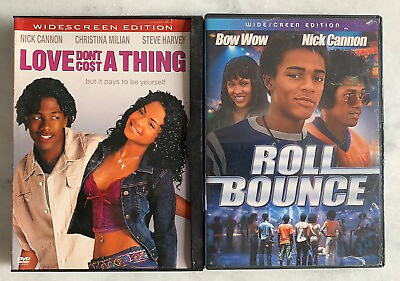 #ad Nick Cannon DVD Lot: Love Don#x27;t Cost a Thing 2003 Roll Bounce 2005 HTF OOP $8.14