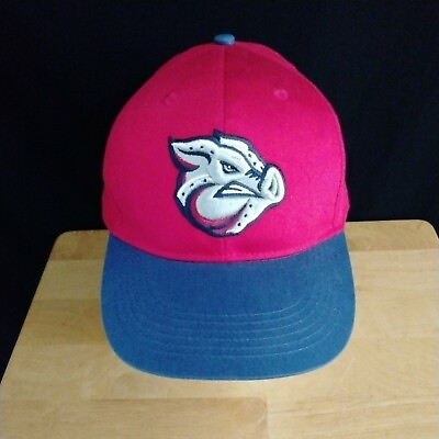 #ad Lehigh Valley Iron Pigs Adjustable Baseball Hat Minor League $13.99
