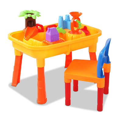 #ad NNEDSZ Kids Table amp; Chair Sandpit Set AU $169.99