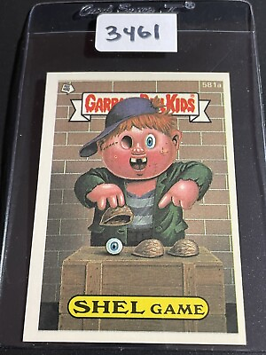#ad 1988 Topps Garbage Pail Kids Card GPK Series 15 OS15 581a Shel Game NDC NrMT $4.99