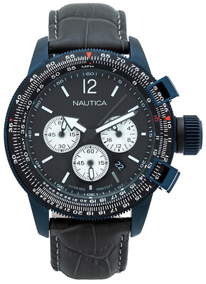#ad Nautica BFC Set NAPLECR18 Man Quartz Watch $230.90