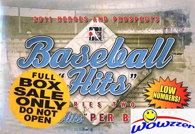 #ad 2011 ITG Series 2 Baseball Heroes HITS Factory Sealed HOBBY Box 5 AUTO RELIC $44.95