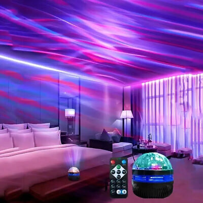 #ad Northern Lights Galaxy Projection Lamps Aurora Star Kids Projector Night Light $11.69