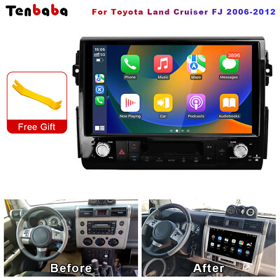 #ad 13.3#x27;#x27; Car GPS 432G Stereo Player Dash Fit For Toyota Land Cruiser FJ 2006 2012 $1386.99