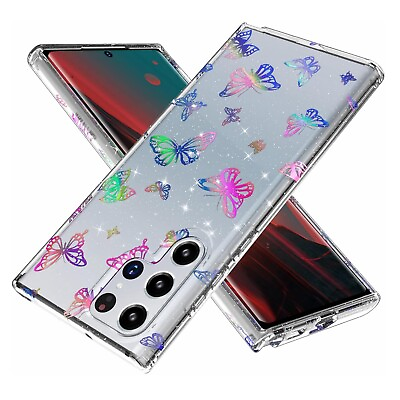 #ad For Samsung Galaxy S24 Ultra S24 Plus Case Cute Pattern Shockproof Phone Cover $8.99