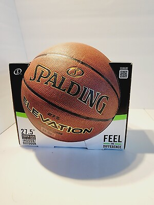 #ad Spalding Elevation Basketball Youth Size 27.5 Indoor Outdoor $19.99