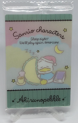 #ad Ahirunopekkle Sanrio Characters Wafer Card Bandai No.19 Japanese Unopened 2022 $14.99