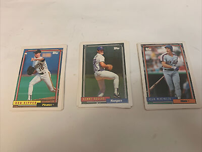 #ad TOPPS 1992 MLB CARDS. 20 Vintage Topps 1992 Cards. Mlb $19.99