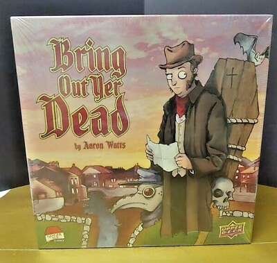 #ad Bring Out Yer Dead Game Upper Deck New Sealed 2015 Fun Halloween Game Table Top $37.79