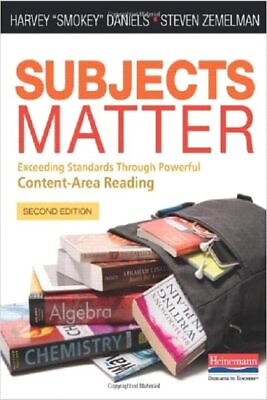 #ad Subjects Matter Second Edition: Exceeding Standards Through Powerful Conten... $11.33