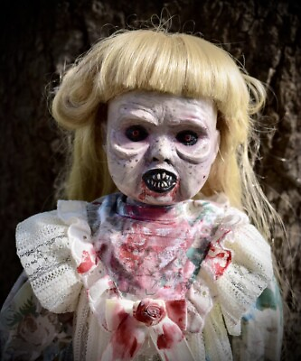 #ad Creepy Terrifying Doll Disturbing Bloody Gore Ooak Scary Haunting Nightmare Fuel AU $143.00