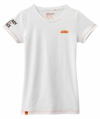 #ad KTM Girls Racing Tee White 2018 Corporate Collection 3PW1686406 Size XXL $29.99