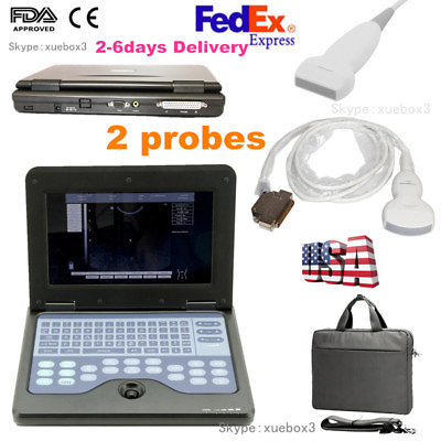 #ad CMS600P2 Digital Portable Ultrasound Machine Laptop Scanner Convex Linear USA $1649.00
