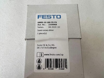 #ad One FESTO DRRD 10 180 FH PA 2350968 Swing Drive New In Box Fast Shipping $489.50