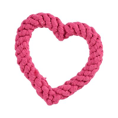 #ad Pet Toy Creative Shape Oral Care Valentine#x27;s Day Themed Dog Rope Toy Cotton Rope $7.48