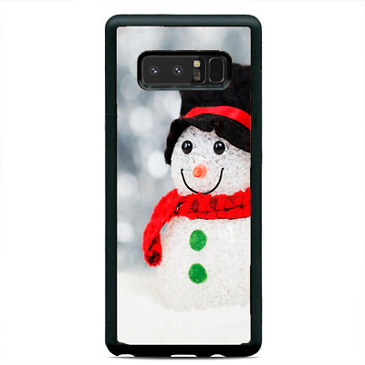#ad Christmas Cute Snowman Case Cover For Samsung Galaxy S23 S22 Plus Ultra S21 S20 $20.98