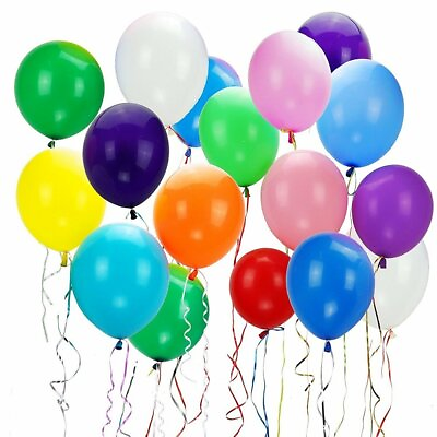 #ad 144 Mixed Color 12quot; Latex Balloons For Wedding Party Baby $13.99