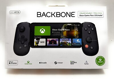 #ad Backbone One BB02BXW Lightning Mobile Gaming Controller for iPhone Black $49.99