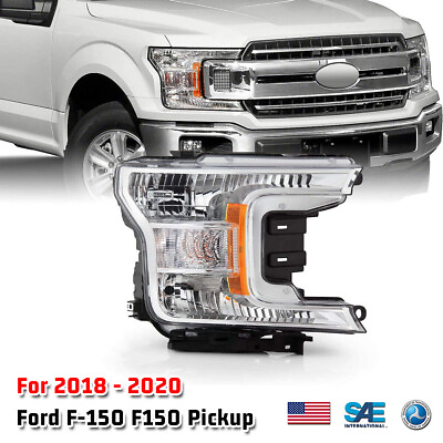 #ad For 2018 2019 2020 Ford F150 F 150 Headlight Assembly Replacement Passenger Side $149.99