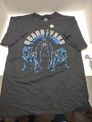 #ad WWE Roman Reigns Guard The Yard T shirt Size XL NWT $12.56