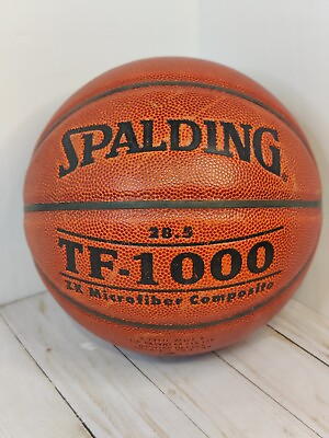 #ad #ad Spalding TF 1000 28.5 Indoor Basketball ZK Microfiber Composite Used $22.95