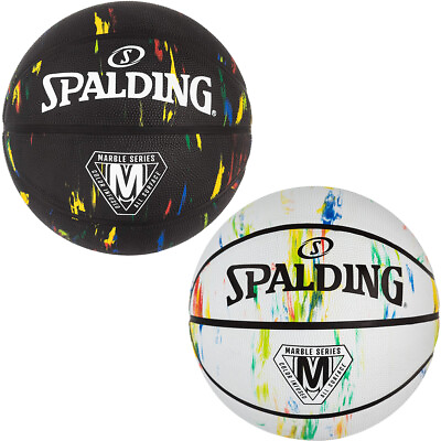 Spalding Marble Series Multicolor Outdoor Basketball $27.99