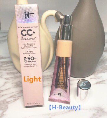 #ad IT Cosmetics CC Illumination Color Correcting Coverage Cream SPF50 Medium $17.25